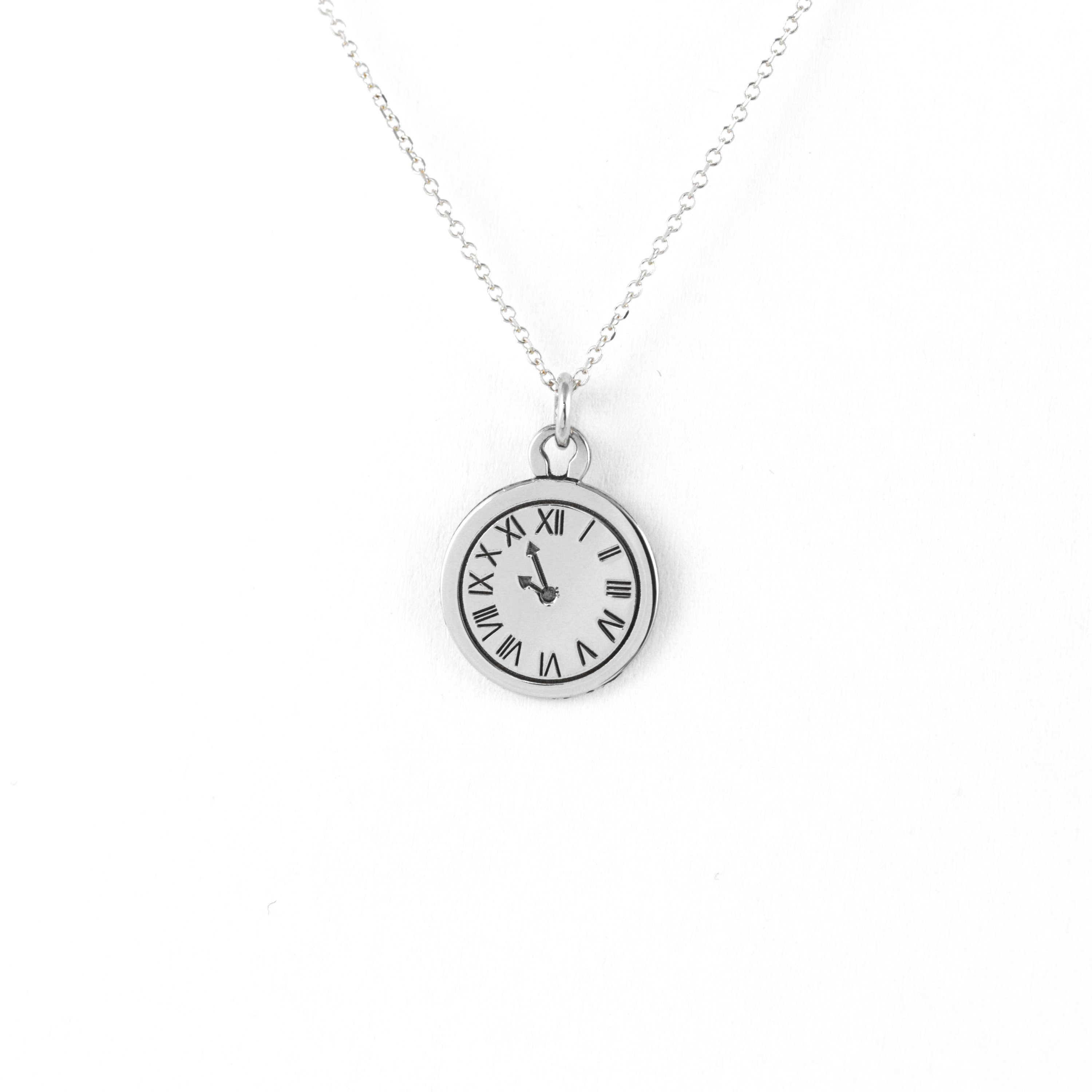 Gold Clock Necklace Birth Push Gift for Mama Personalized Etsy