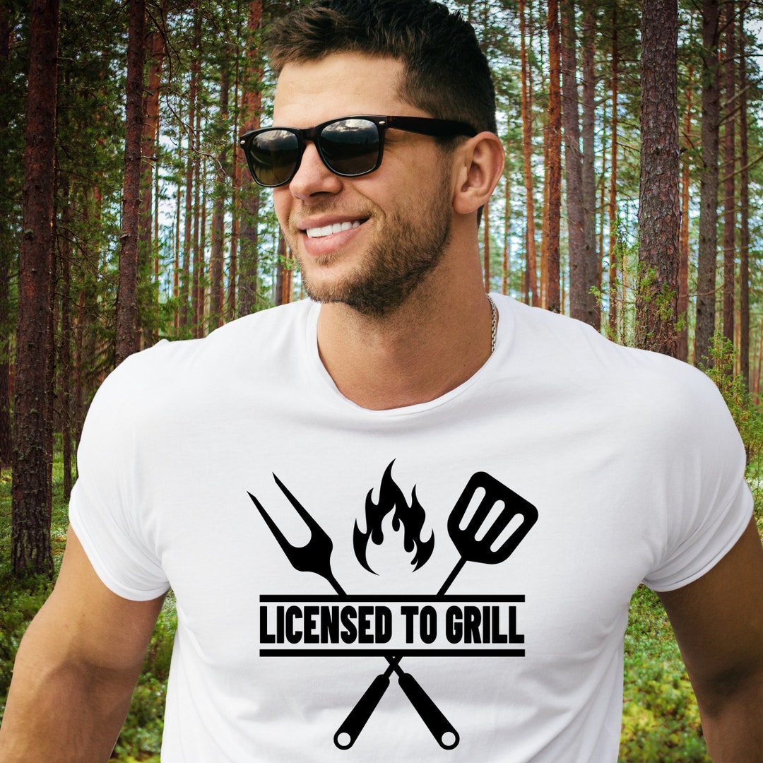 Licensed to Grill Grill Master I'd Smoke That Grill Sergeant BBQ Master
