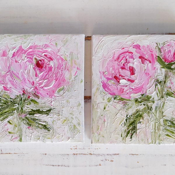 Rose Painting - Etsy