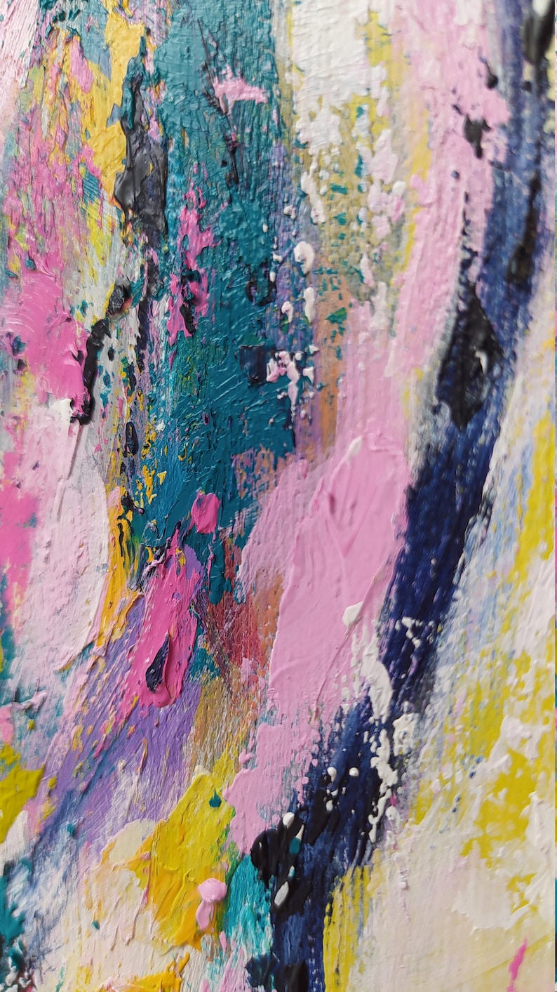 Nude Painting Feminine Original Nude Woman Painting Large Abstract