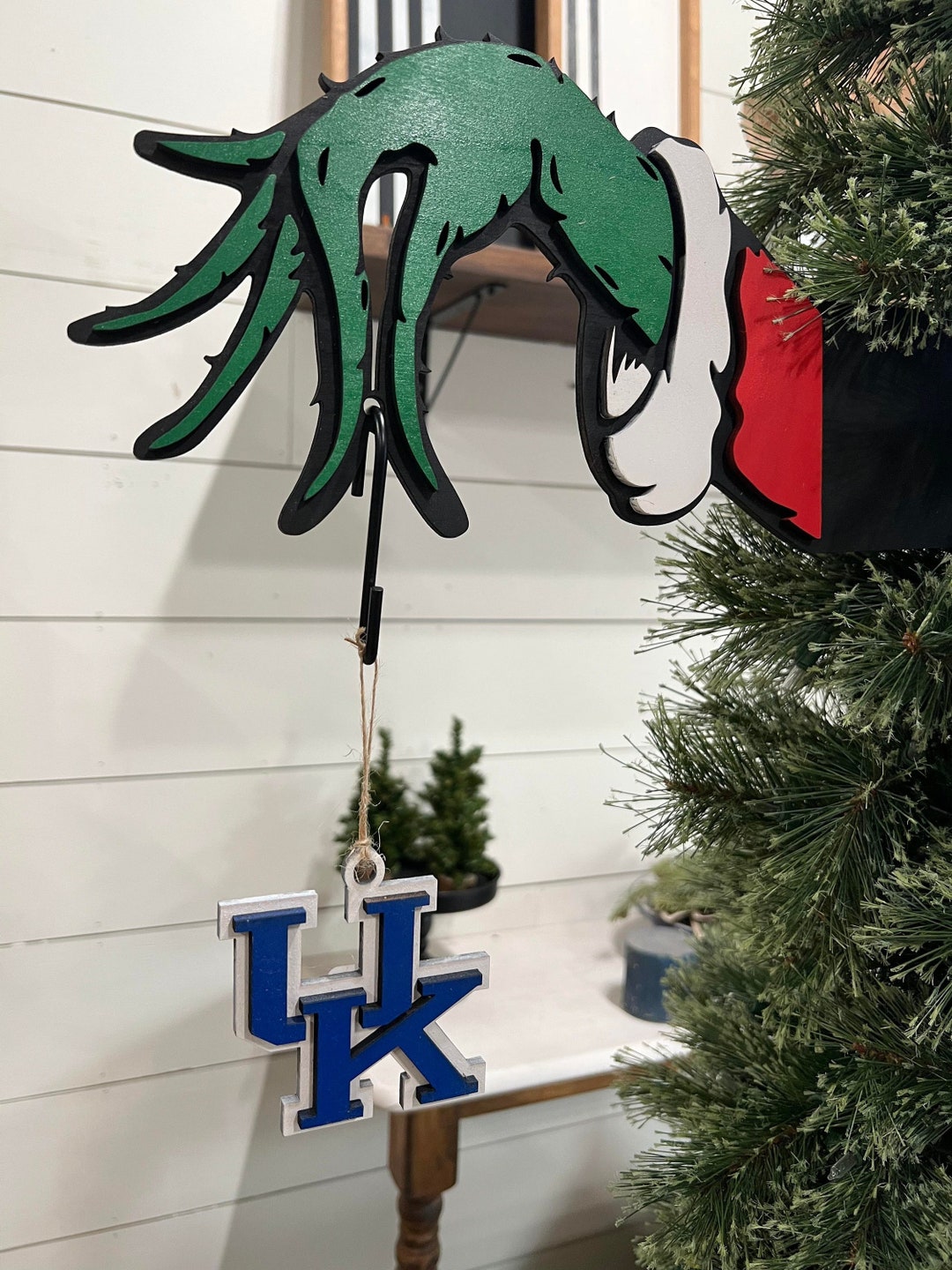 University of Kentucky Christmas Ornament/ Rear View Hanger Etsy