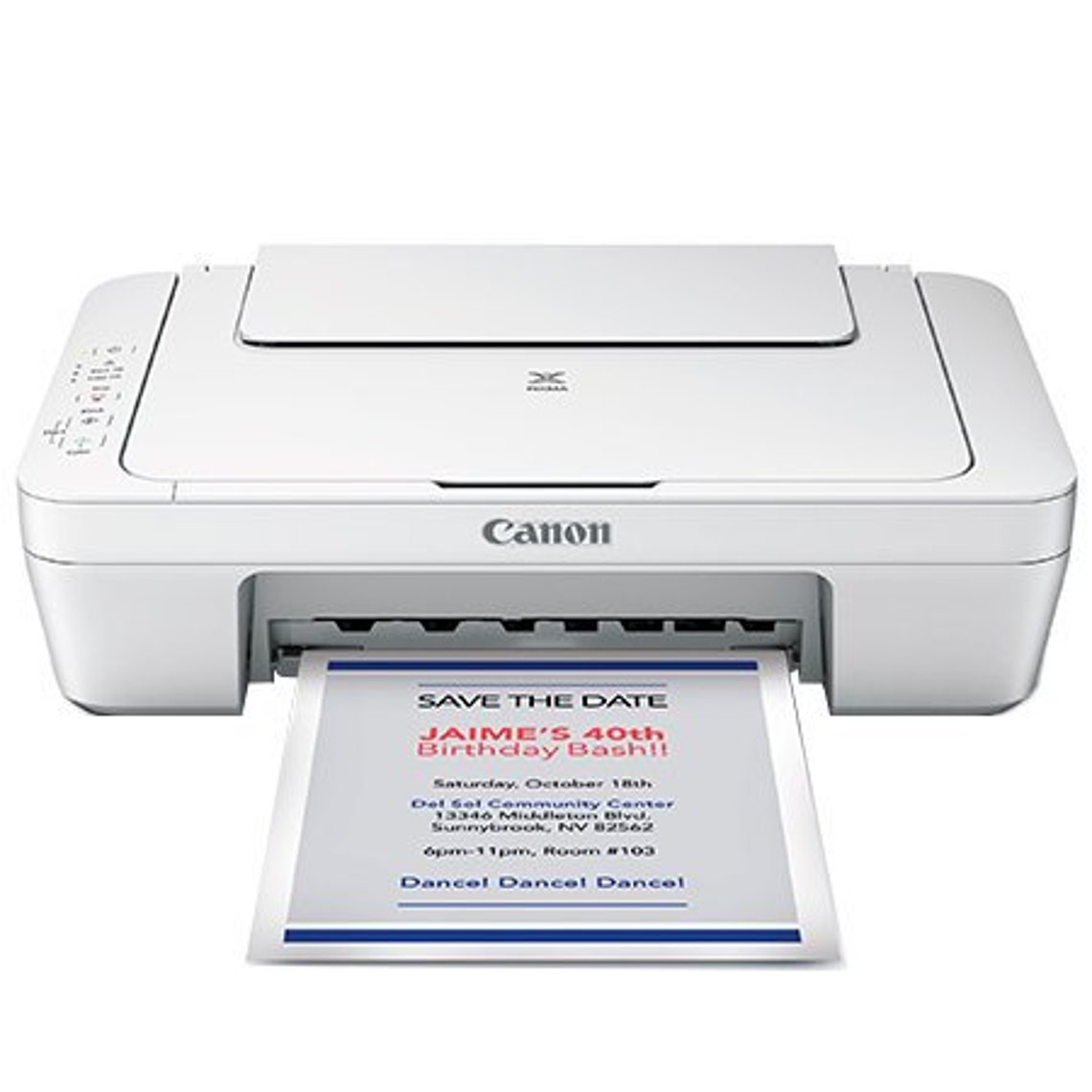 Canon PIXMA MG2522 AllinOne Wired Printer & Ink Etsy