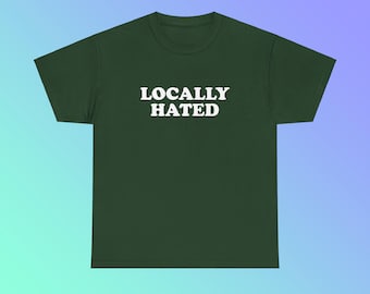 Lokalt hatad unisex t-shirt med kraftig bomull Y2K-symbol, rolig it-tjej, meme-fras, fräck, viral, sarkastisk, söt topp, kaotisk, ojämn festgåva
