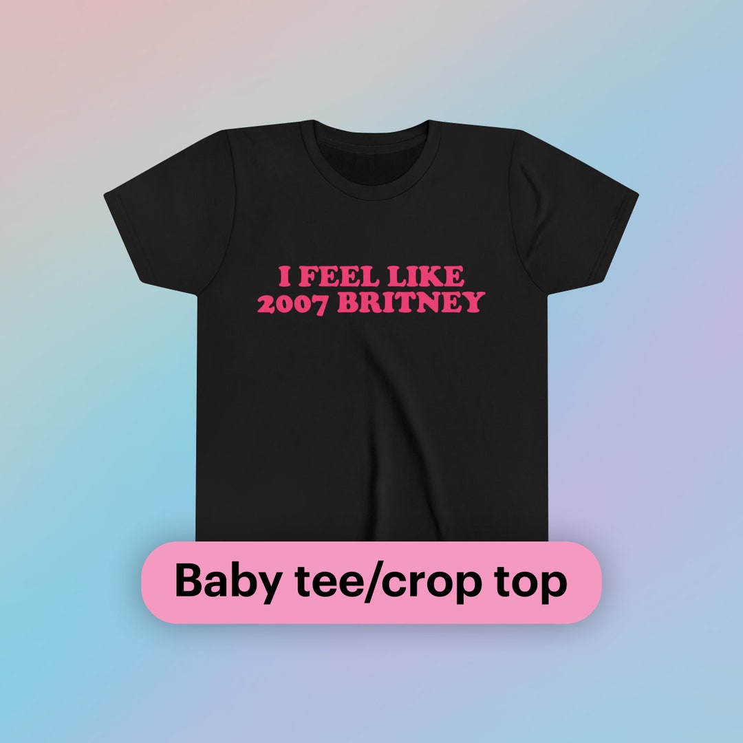 CHERRYKITTEN Y2K Baby Tee For Women - "I Am The American Dream" Funny Crop Top, Short Sleeve Crewneck