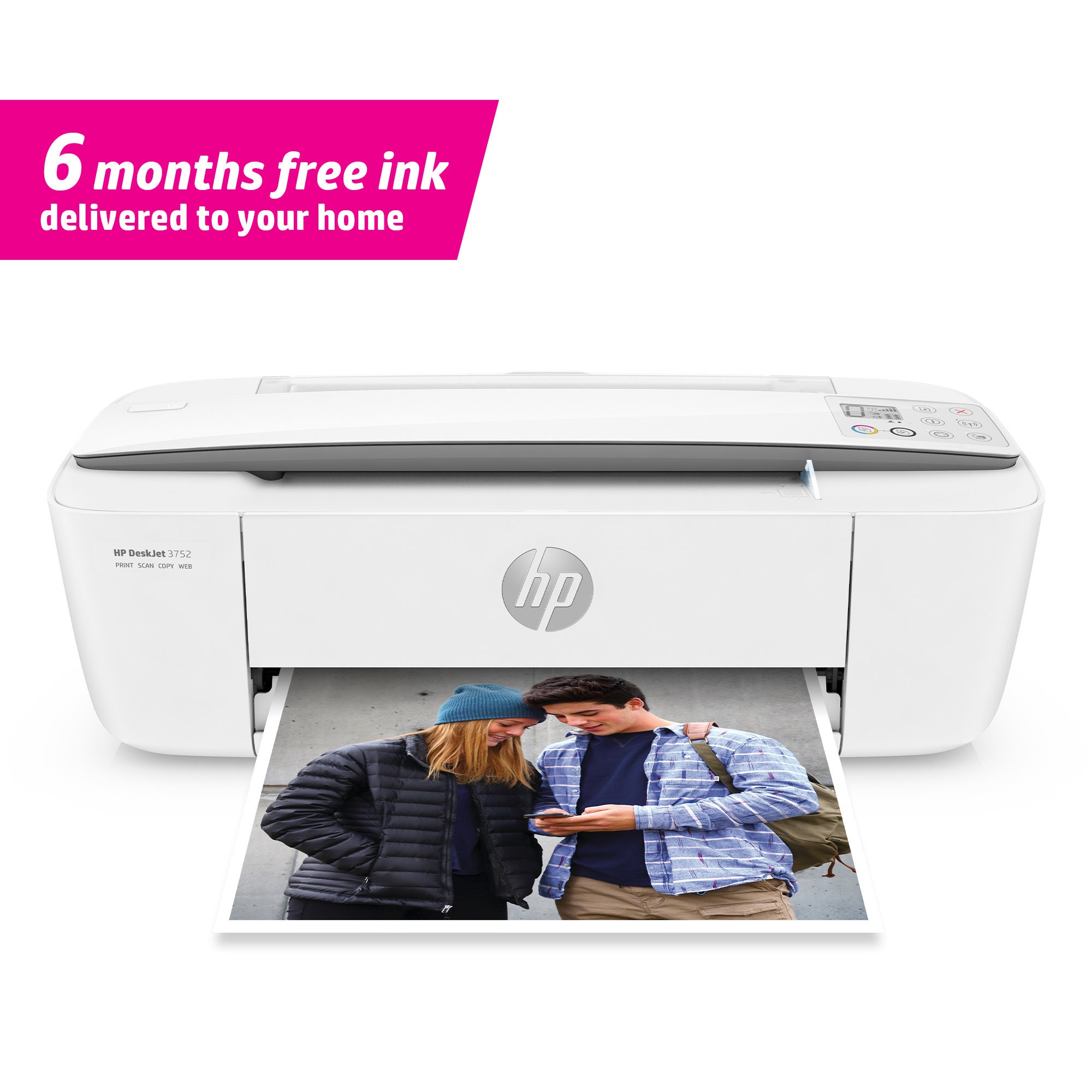 HP DeskJet 3752 Wireless Printer with Instant Ink: The | Etsy