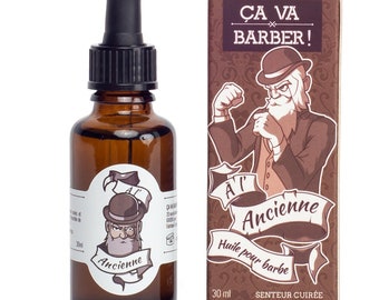 Organic beard oil "old-fashioned" - 30 ml