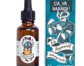 Beard oil - Ragnarök - fresh scent - 100% natural - Vegan