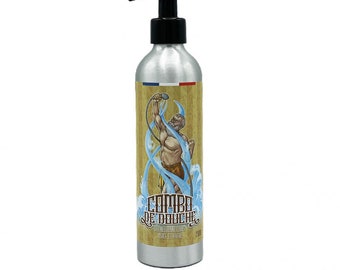 Shower combo - old-fashioned - leathery scent - 100% natural - Vegan