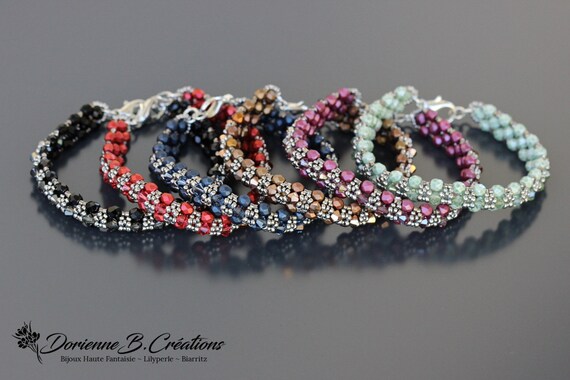 Bracelet Neuf 4 Lettres Au Choix Cadeau Personnalisé