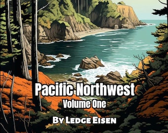 Pazifischer Nordwesten Band Eins Malbuch
