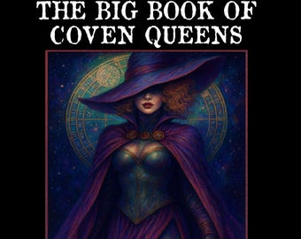 El gran libro de las reinas del aquelarre - Libro para colorear en escala de grises