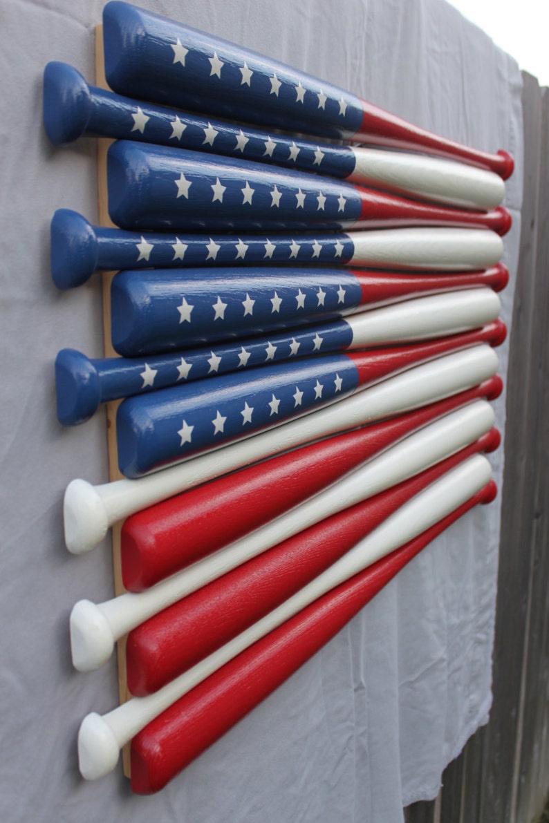 USA Bat Flag Baseball Bats Etsy