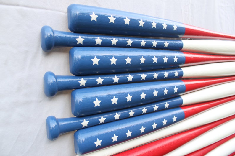 USA Bat Flag Baseball Bats Etsy