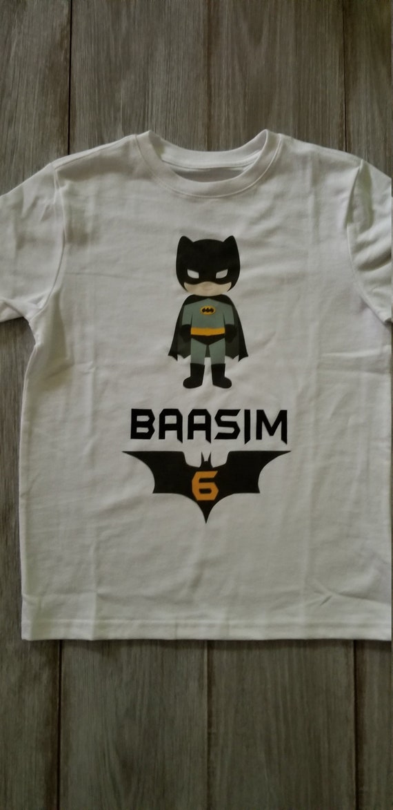 batman birthday boy shirt