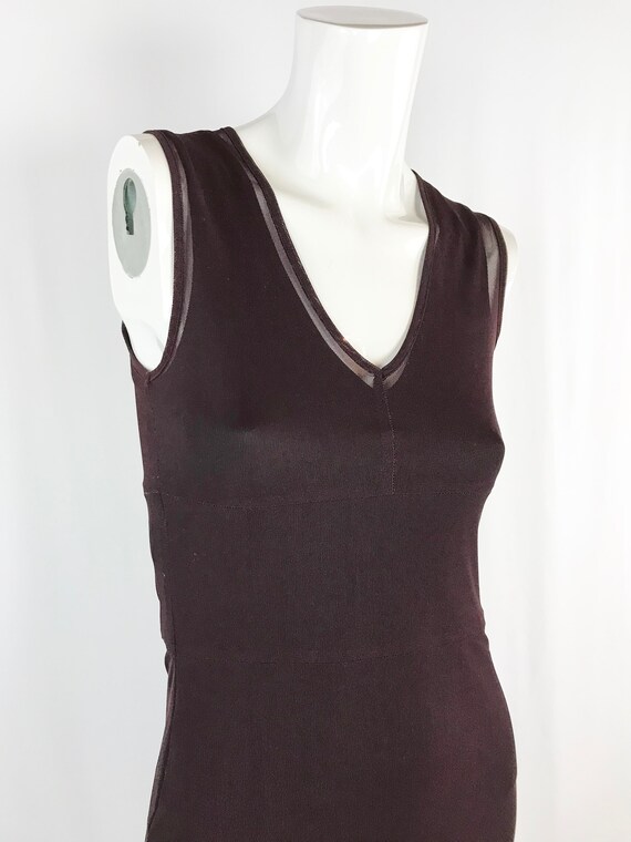 figure hugging maxi dress