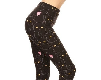 black cat pants