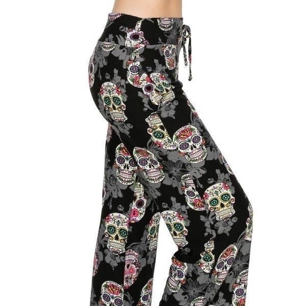 Mens Skulls Pj Pants - Etsy