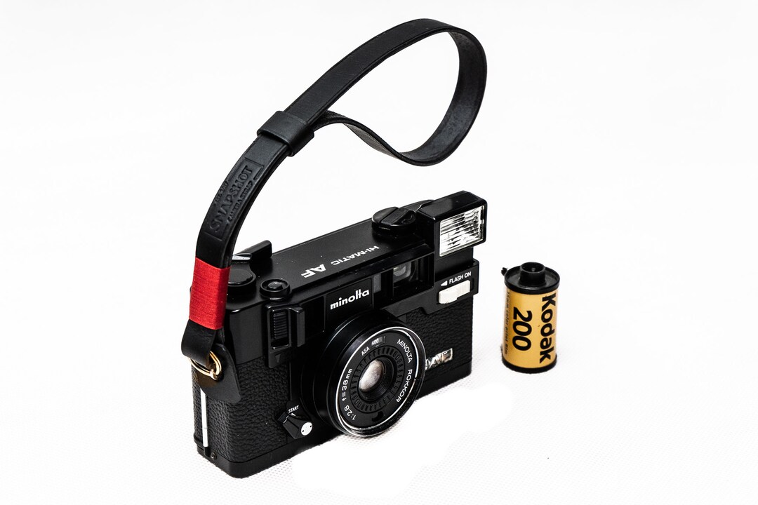 Personalized Leather Camera Wrist Strap Black Leather Camera Etsy