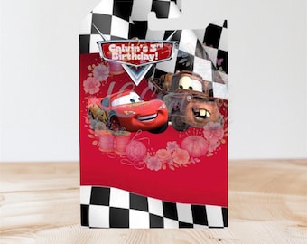 Lightning McQueen Hot Wheels Verpackung: Benutzerdefinierte Birthday Party Favor Box