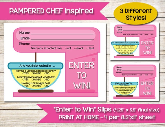 enter to win door prize drawing slip raffle ticket sheet etsy