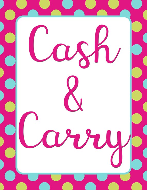 Cash And Carry Savannah >> Cash N Carry Policy Cash And Carry Savannah >> Cash N Carry Policy