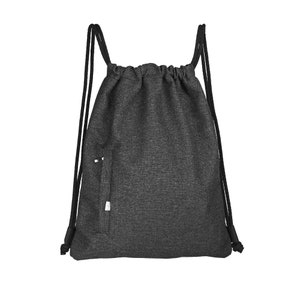 Pull string backpack shop
