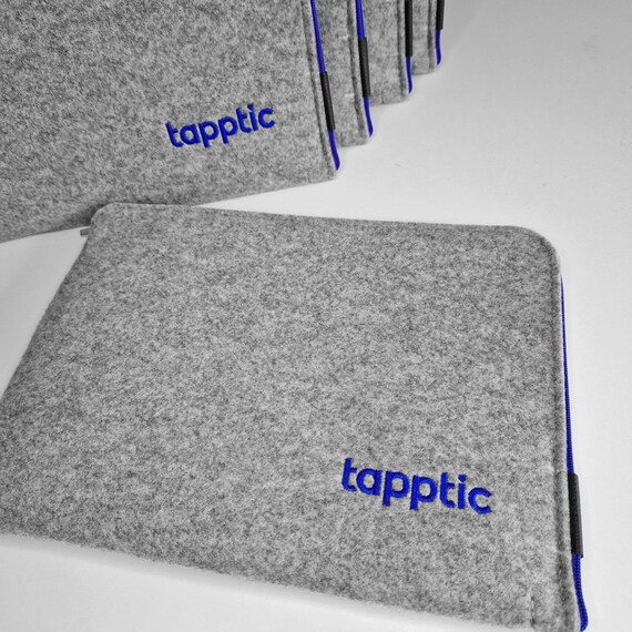 BULK LAPTOP SLEEVE 100x Felt MacBook Cover With Custom Logo Emroided Colour Zipper Personalized Laptop Case With Your Comany Logo on It Etsy