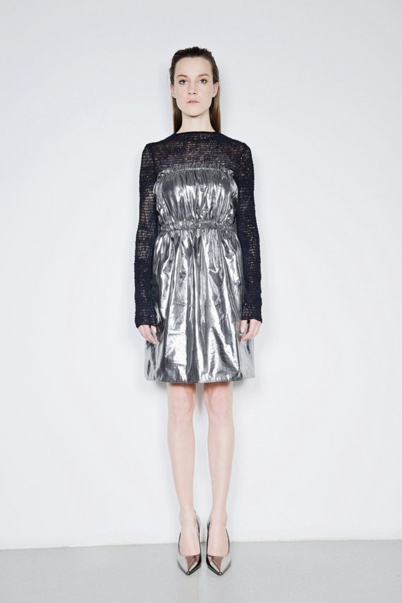 oversized glitter dress