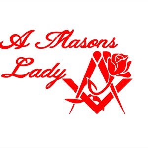 Mason&#39;s Lady Decals