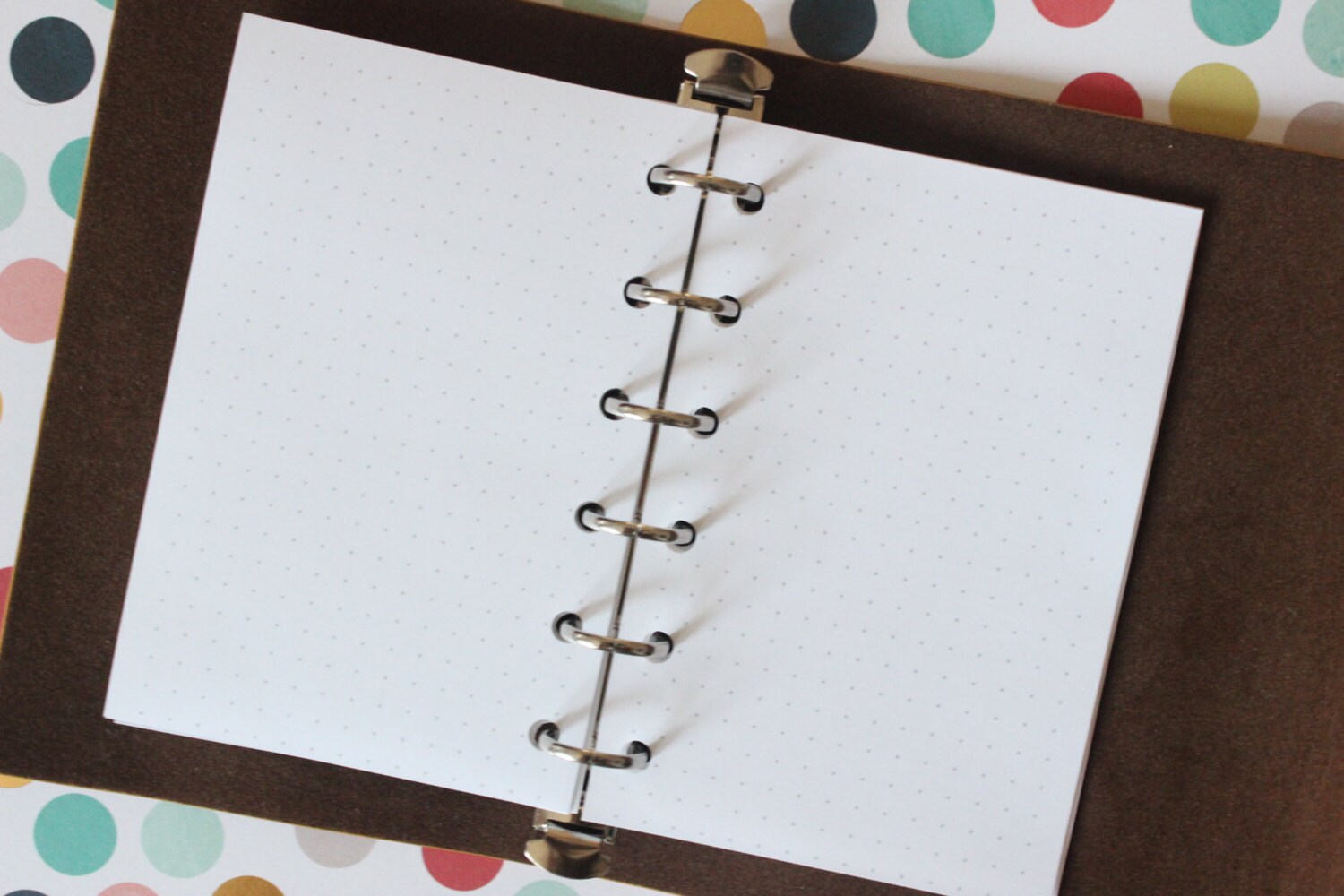 Printed | POCKET PM Small size | Dot Grid Planner Inserts