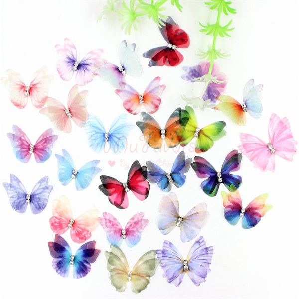 Organza Butterfly - Etsy