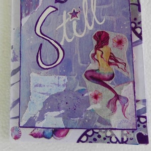 Digital zine &#39;Be Still&#39; Mermaid art zine. printable