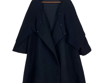 Vintage Y’s Yohji Yamamoto Wool Overcoat Heavy Coat AW1997