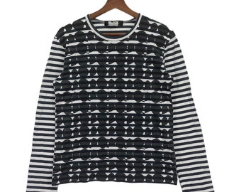 ヴィンテージ ブラック コム デ ギャルソン ロング スリーブ T シャツ