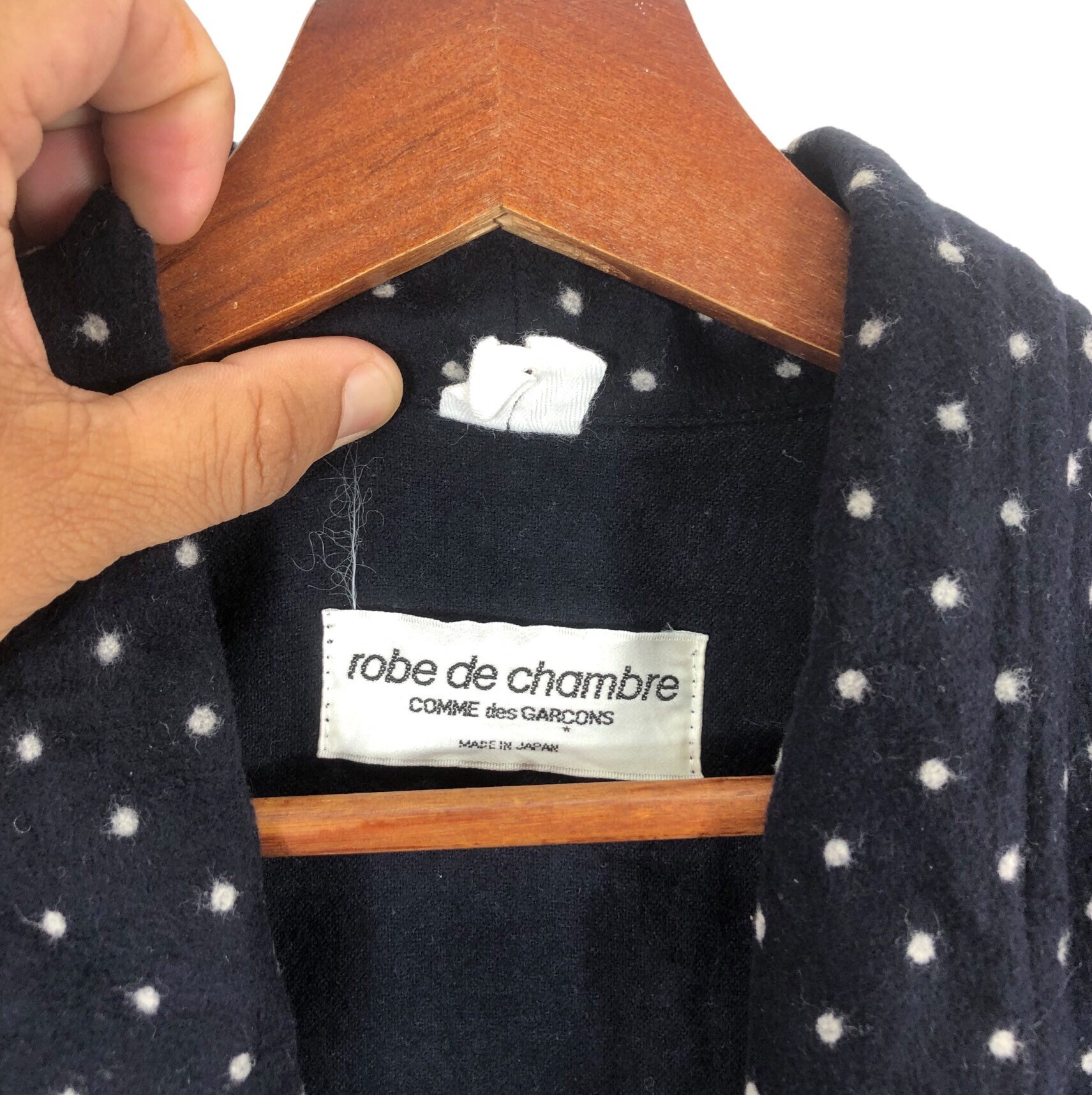 トップス 90s robe de chambre COMME des GARCONS Comme des Garcons Robe de Chambre 90s Knit Red 5 9 Sleeve Japan