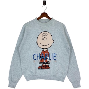 Vintage 90s Charlie Brown Snoopy Cartoon Pullover Cartoon Network Crewneck