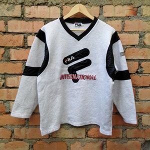 Vintage Fila International Sweatshirt Medium Size