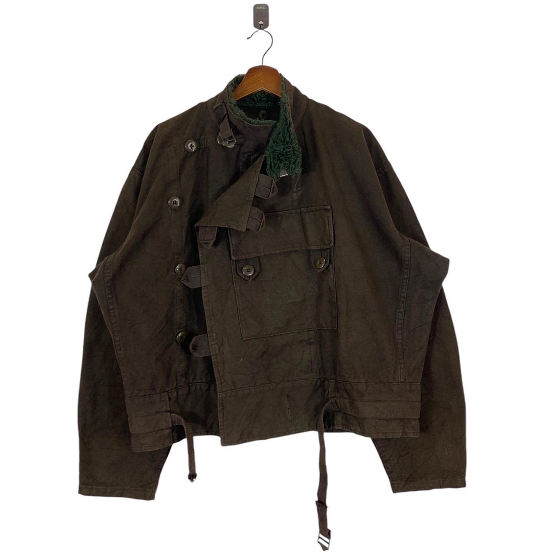Vintage 60s Military Swedish Motorcycle Bikers Jacket - Etsy Vintage 60s Military Swedish Motorcycle Bikers Jacket - Etsy
