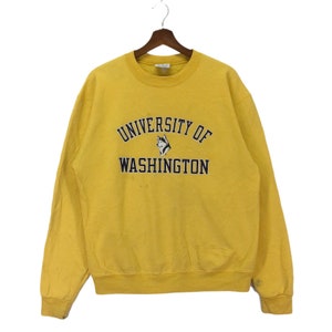 Vintage University Of Washington Huskies Crewneck