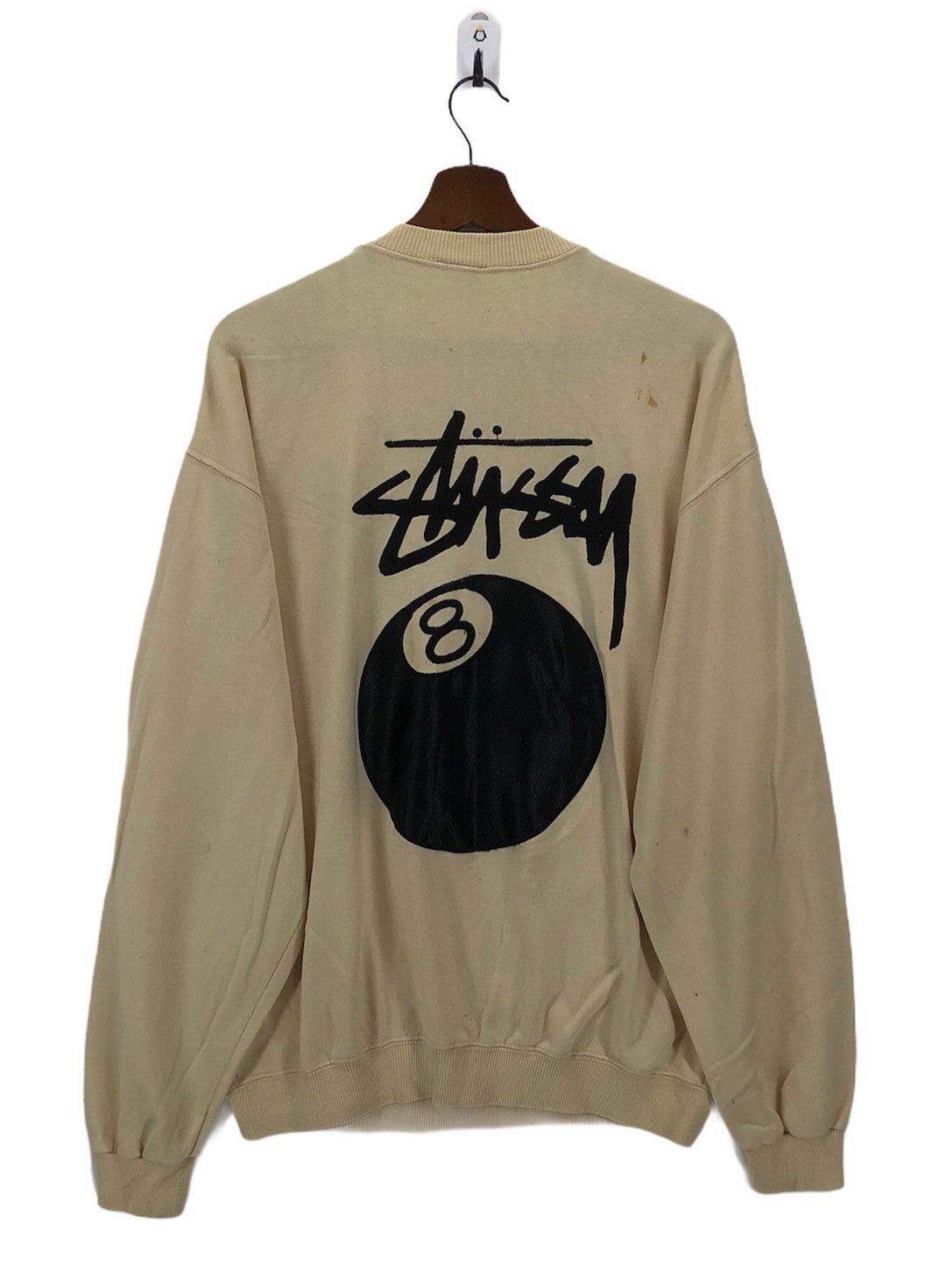 old stussy vintage 茶色 OLD STUSSY s logo s/s Tee いいヤレ感です