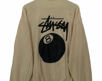 Vintage 90s Stussy 8 Ball Crewneck - Etsy