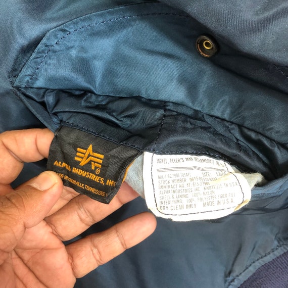 Vintage Alpha Industries USAF Bomber Zipper Jacket - Etsy