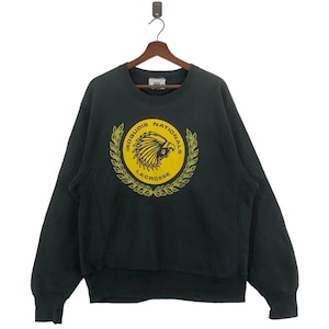 Vintage 90s  IROQUOIS NATIONALS LACROSSE Sportswear Crewneck Jumpers Pullovers