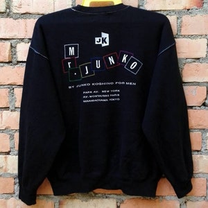 ヴィンテージ Mr Junko スウェットシャツ：ジュンココシノ ビッグロゴ