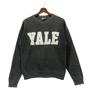 Vintage 80s Yale College University Pullover Sweatshirt Crewneck