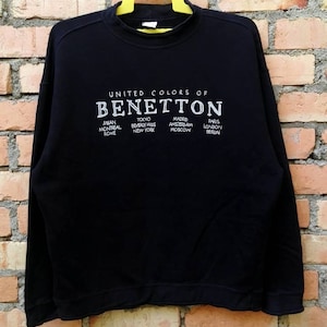 Rare!!!  United Colors Of Benetton Pullover Large Size