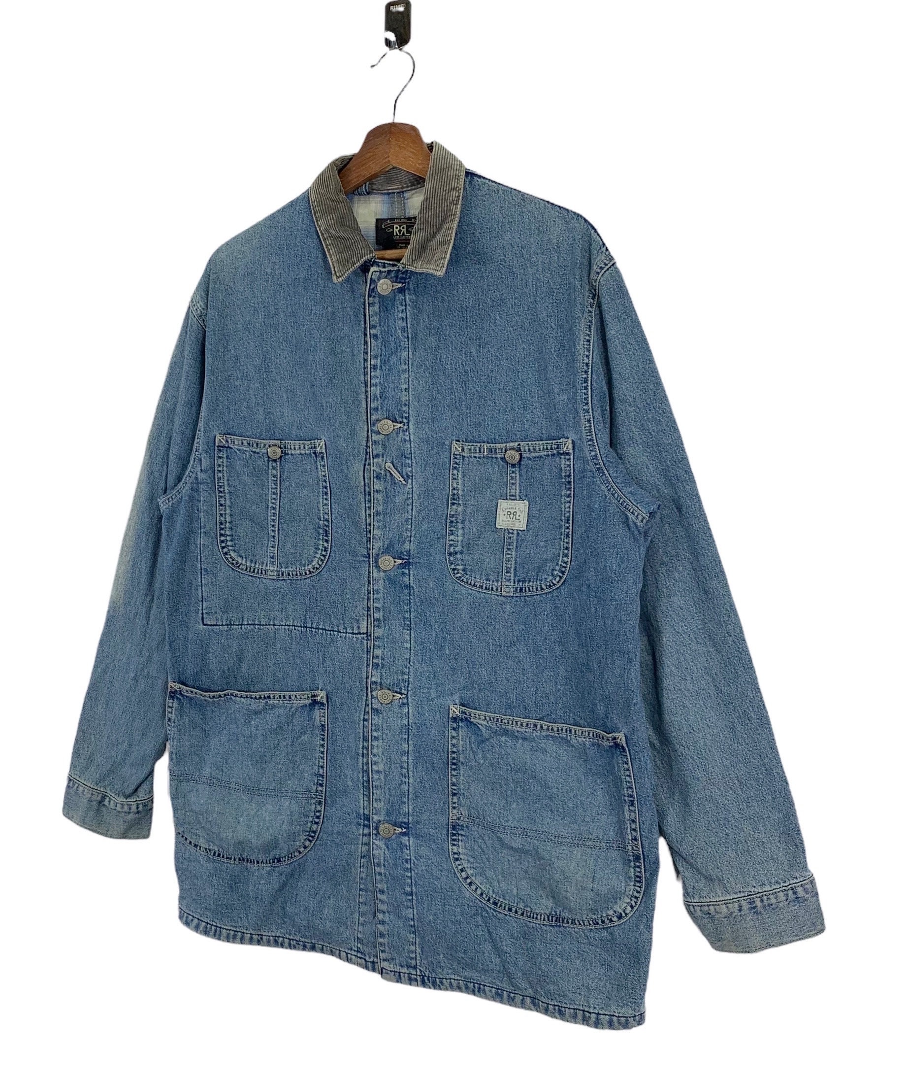 1990s RRL アメリカ製 Stand-Collar Chore Coat 1990s RRL アメリカ製 Stand-Collar Chore Coat