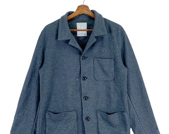 Designer Yohji Yamamoto WXYZ Workshop Button Jacket