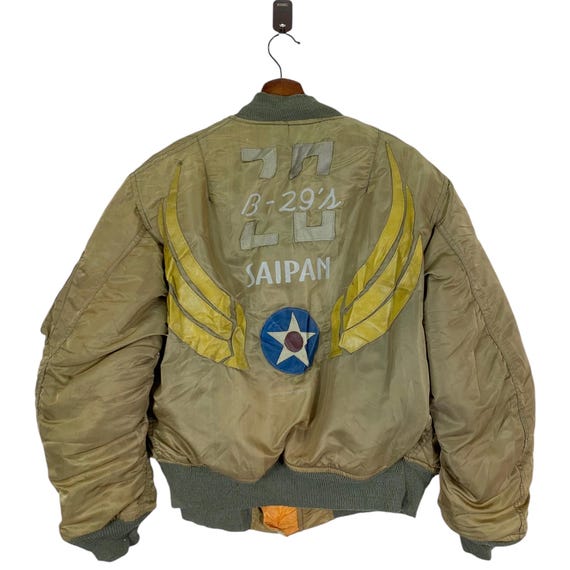 Vintage Avirex USA Saipan Flight MA-1 Bomber Zipper Jacket - Etsy Vintage Avirex USA Saipan Flight MA-1 Bomber Zipper Jacket - Etsy