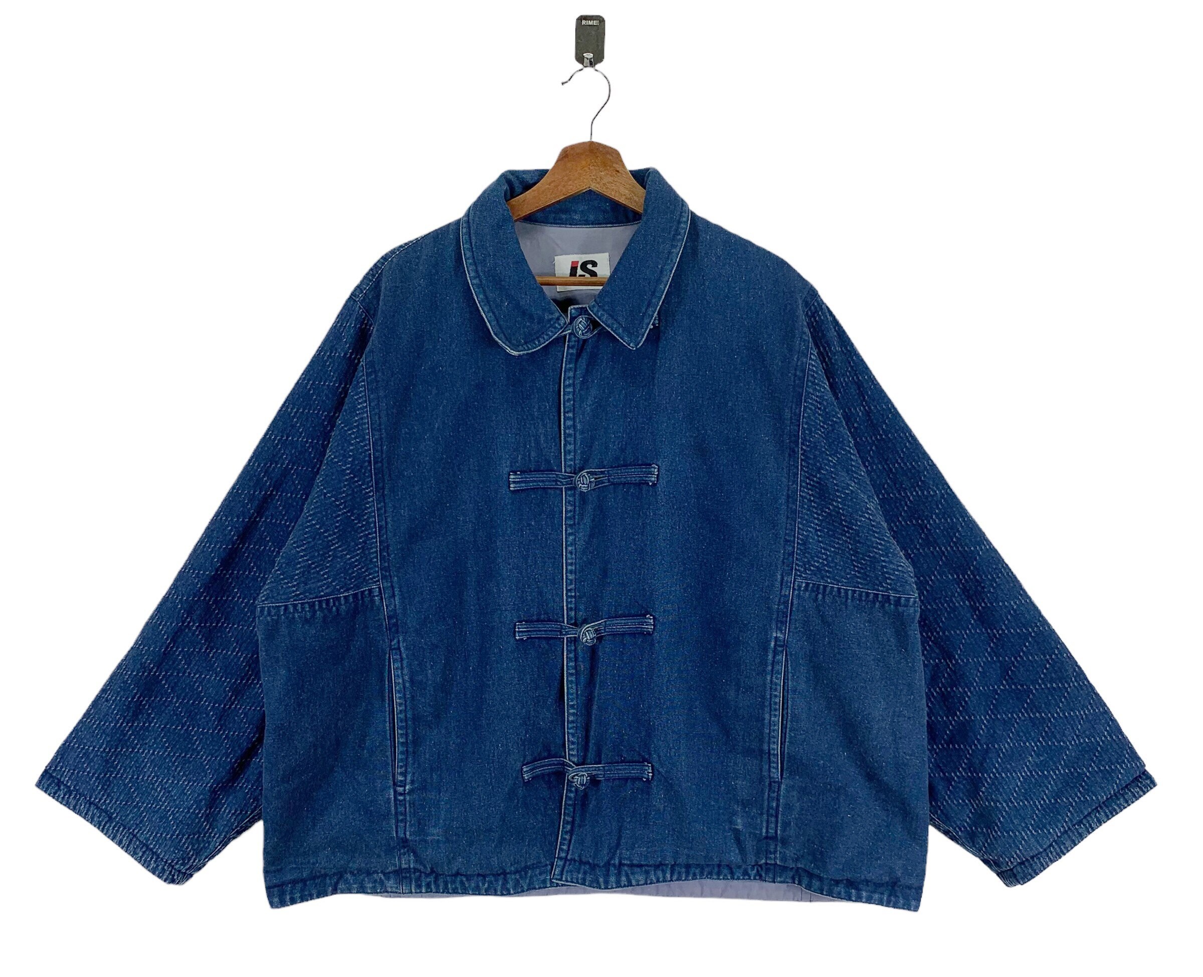 IS イッセイミヤケ ヴィンテージ デニムジャケット 80’s ヴィンテージ 80 年代 イッセイミヤケ I.S リバーシブル